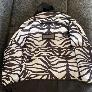 Cavalli Class Zebra Print Backpack 40/31 size